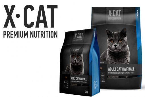 Сухие корма для кошек X-Cat