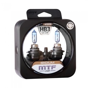 Лампы MTF Iridium HB3 9005 (12 V, 65 W, 2 шт)
