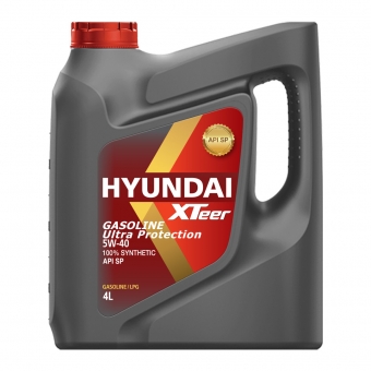 Масло моторное Hyundai XTeer Gasoline Ultra Protection 5W40 (4 л)