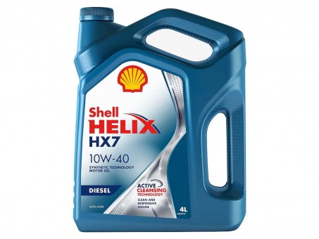 Масло моторное Shell Helix HX7 Diesel 10W40 (4 л)