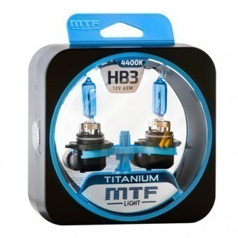 Лампы MTF Titanium HB4 (12 V, 65 W, 2 шт)