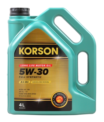 Масло моторное Korson Full Synthetic 5W30 A5/B5 (4 л)