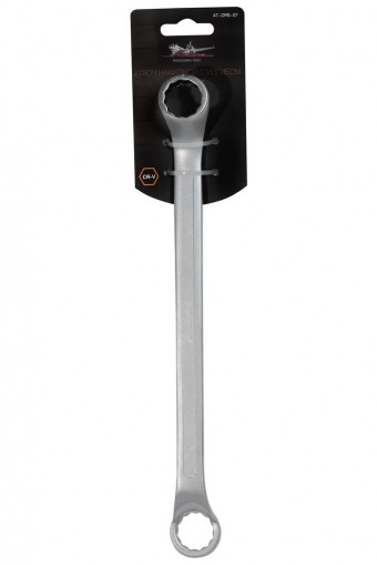 Ключ накидной AirLine с изгибом, 18-19 мм