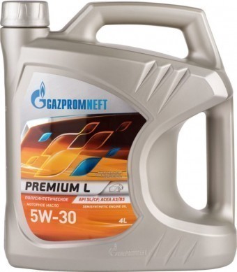 Масло моторное Gazpromneft Premium L 5W30 (4 л)