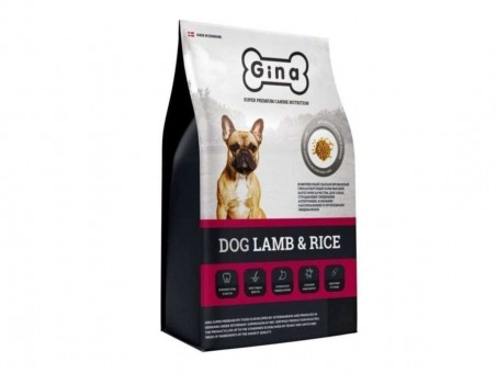 Сухой корм для собак Gina Dog Lamb & Rice (3 кг)