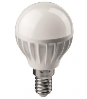 Лампа Онлайт OLL-G45-10-230-4K-E14 (750 Лм, шарик)