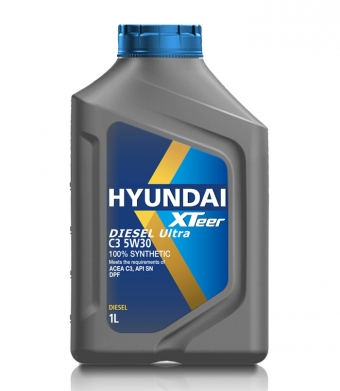 Масло моторное Hyundai XTeer Disel Ultra DPF 5W30 (1 л)