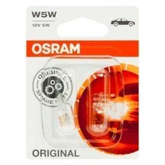 Лампы Osram W5W Original (12 В, блистер, 2 шт)