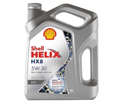 Масло моторное Shell Helix HX8 5W30 ECT (4 л)