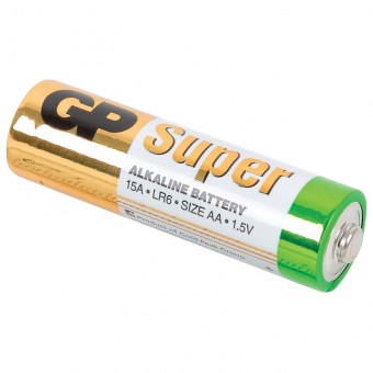 Батарейка AA (LR06) GP Super (россыпь, 1 шт)