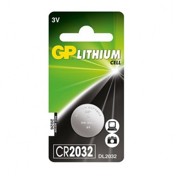 Батарейка CR2032 GP Lithium (блистер, 1 шт)