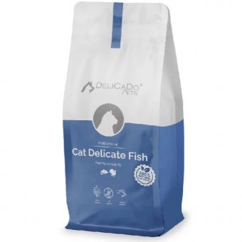 Сухой корм для кошек DeliCaDo Cat Delocate Fish (1,5 кг)