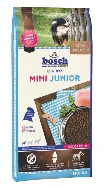 Сухой корм для щенков Bosch Mini Junior (15 кг)