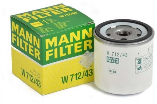 Фильтр масляный MANN-FILTER W 712/43