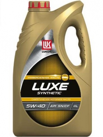 Масло моторное Лукойл LUXE SYNTHETIC 5W40 (4 л)