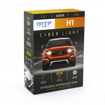 Светодиодные лампы MTF Cyber Light H1 (6000K)
