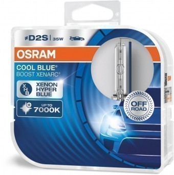 Ксеноновые лампы Osram D2S Xenarc Cool Blue Boost 7000K (2 шт)