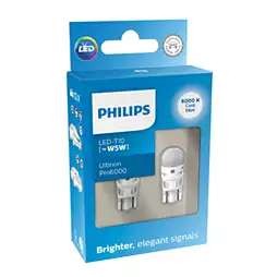 Светодиодные лампы Philips W5W Ultinon Pro6000 LED (6000K, 2 шт)