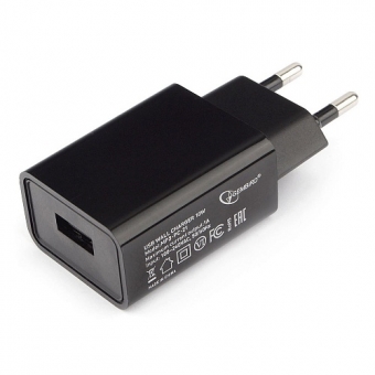 Адаптер Cablexpert PC-21 (1 USB, черный)